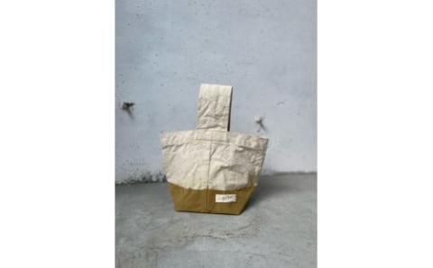 No.1359-Ｂ 鹿児島名産品で染めた帆布バッグ（小）《Ｂ：さつま芋》