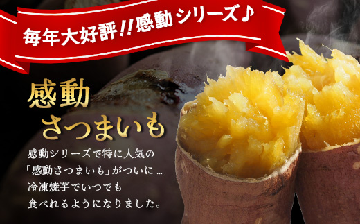 【冷凍焼芋】感動さつまいも 熟成紅はるか 500g×5パック FR-504 | サツマイモ 焼き芋 紅はるか べにはるか 熟成芋 長期熟成 冷凍 スイーツ お菓子 甘い お中元 お歳暮 ギフト プレゼント 保存料不使用 鹿児島県 南大隅町 株式会社フォレスト