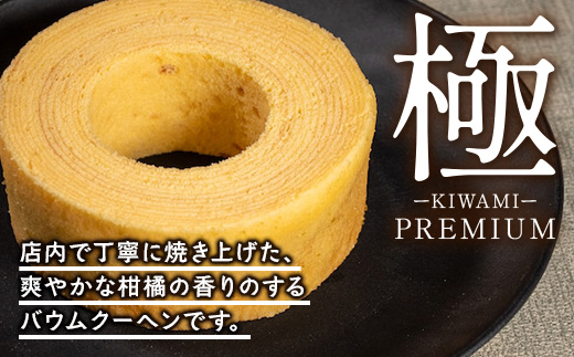 バウムクーヘン  ≪極≫ たんかん 直径約15cm SH-712 │ バウムクーヘン バームクーヘン スイーツ ケーキ 焼き菓子 洋菓子 お菓子 おかし おやつ デザート プレゼント 贈り物 ギフト 常温 鹿児島県 南大隅町 31℃LINE花子