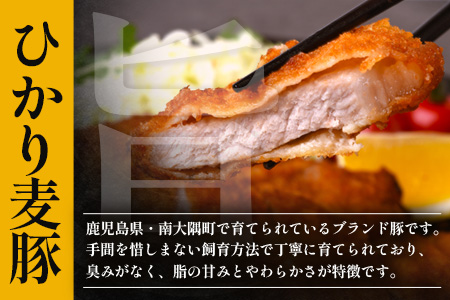 鹿児島県産 ＼＼ ひかり麦豚 ヒレかつ 計約1㎏ ／／ ≪200g×5パック≫ 衣つき トレーなし 冷凍 HM-7 | 肉 お肉 にく 豚肉 ヒレ肉 トンカツ 冷凍 解凍して揚げるだけ 加工品 真空冷凍 新鮮 小分け 産地直送 鹿児島県 南大隅町 ひかり麦豚直売所