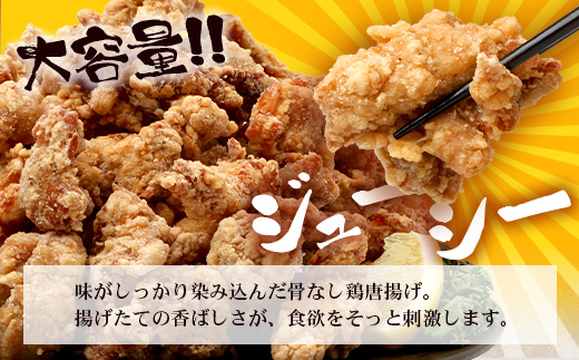 佐多の田中肉屋 味付唐揚げとコロッケ 2種 食べ比べ セット 冷凍便 TA-403 | 国産 鶏肉 骨なしお惣菜 手作り から揚げ 揚げたて 調理済み コロッケ 大容量 おかず 弁当 おつまみ 簡単調理 産地直送 鹿児島県 南大隅町 田中精肉店 