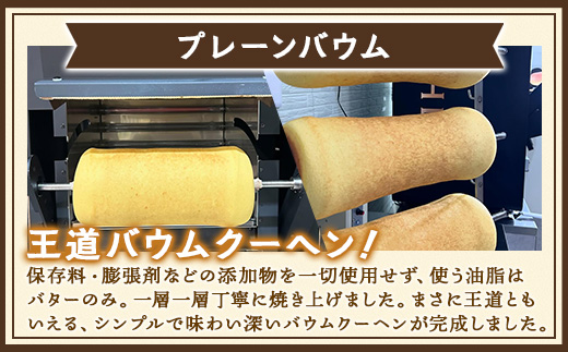 バウムクーヘン 2個セット ( プレーン ・ たんかん ) SH-714 ｜バウムクーヘン バームクーヘン スイーツ ケーキ 焼き菓子 洋菓子 お菓子 おかし おやつ デザート プレゼント 贈り物 ギフト 常温 鹿児島県 南大隅町 31℃LINE花子