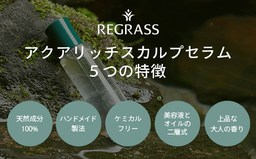 【天然由来成分100％】“アクアリッチ”な二層式スカルプセラム 50ml 1本 ノーブルフラワー BS-705 ｜鹿児島県 南大隅町 オイル スカルプセラム  ヘアケア お手入れ 株式会社ベースシー