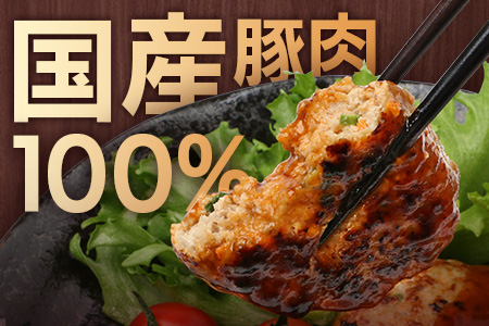 花の木農場 豚肉 ハンバーグ セット （100g×3個×6P） HK-4｜ 冷凍 ハンバーグ パック 豚肉 国産 ひき肉 お弁当 おかず 惣菜 手作り 農福連携 鹿児島県 南大隅町 第2花の木ファーム