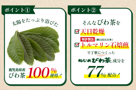 【定期便 全6回】≪6ヶ月連続で毎月お届け≫ びわ丸プレミアム ≪1回あたり(360粒入×1袋) ≫  健康補助食品 びわ茶含有加工食品 TO-14-NP | 国産 びわ茶 びわの葉 サプリメント 乳酸菌 ノンカフェイン ポリフェノール ネコポス 鹿児島県 南大隅町 十津川農場