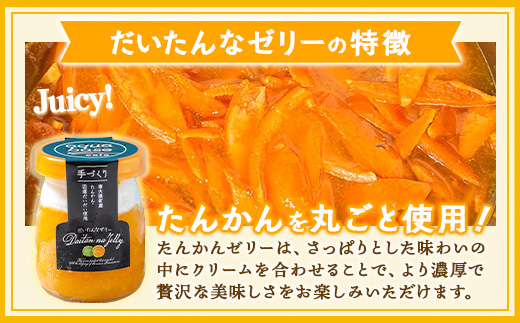 だいたんな詰め合わせ いっしょにセット たんかんゼリー だいたんなショコラ 1箱2種6個入り×2箱 計12個 セット 果肉入り SH-707 | タンカン 辺塚だいだい スイーツ フルーツ ゼリー 手作り おしゃれ 限定スイーツ ジューシー 冷凍 産地直送 オリジナル ギフトボックス プレゼント 鹿児島県 南大隅町 31℃LINE花子