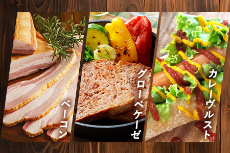 鹿児島県産 BBQ-BOXⅠ ハム ソーセージ ベーコン 詰め合わせ セット NS-24 | かごしま 黒豚 生ハム ボロニア ウインナー ソース ジャーキー おつまみ バーベキュー 焼き肉 低添加製法 冷蔵 鹿児島県 南大隅町 南州農場