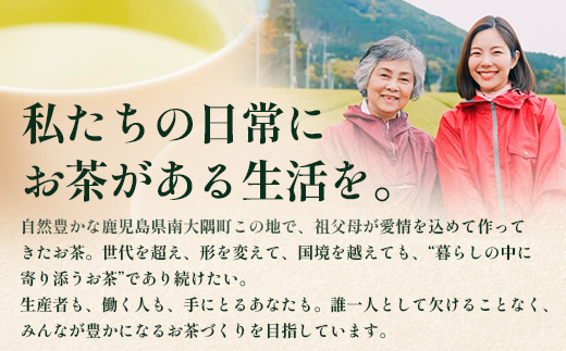 国産 ナナ茶 ほうじ茶 ティーバッグ （2g×20包）×2パック RS-4｜お茶 茶 茶葉 お茶の葉 日本茶 鹿児島茶 おしゃれ ブレンド茶 低カフェイン ティーパック 鹿児島県 南大隅町 株式会社Re-Shine