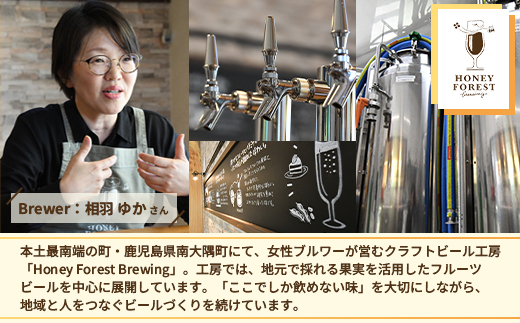 【期間限定】うれしい！SunSunALE 飲み比べ６種６本セット HF-5 ｜クラフトビール ビール 酒 柑橘 トマト パイナップル 希少 限定 手作り はちみつ 人気 詰め合わせ ギフト香り 呑み 晩酌 贈り物 330ml 鹿児島県 南大隅町 Honey Forest Brewing