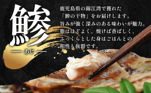 鹿児島県産 アジ 干物 大サイズ (2枚×2パック)  ≪合計4枚≫［1枚 約22～25センチ］PT-2 | 開き 大隅干し 冷凍 国産 鯵 ひもの 海鮮 新鮮 瞬間冷凍 産地直送 鹿児島県 南大隅町 ピットスリー