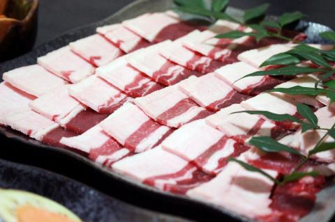 天然イノシシ肉（スライス厚め・冷凍）焼肉・鉄板焼き用 約500g×2P