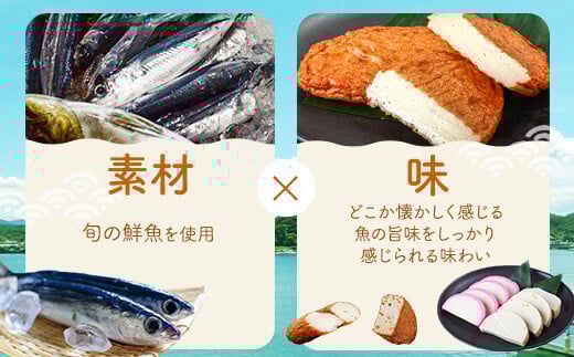 老舗の味！さつま揚げ・かまぼこセット B (3種)