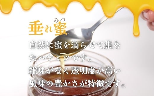 日本ミツバチ 生百花 蜂蜜(約350g)