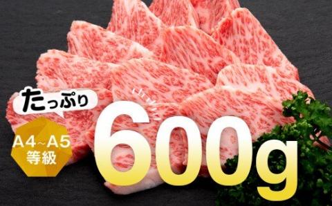 鹿児島県産黒毛和牛カルビ焼肉用約600g