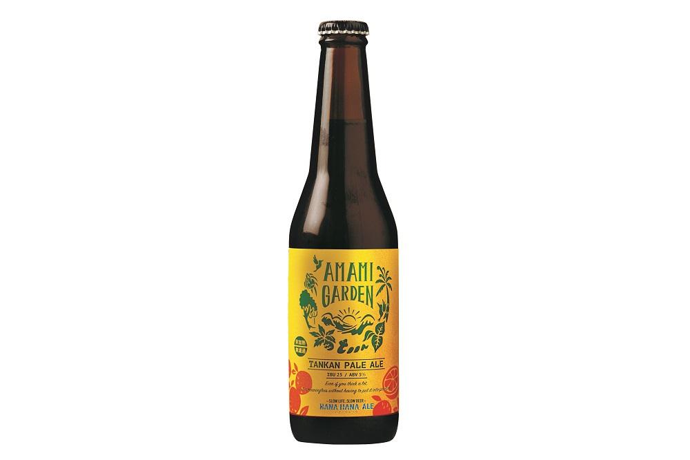 奄美群島地ビールAMAMIGARDEN TANKAN PALE ALE(アマミガーデン タンカンペールエール) 330ml 12本入り