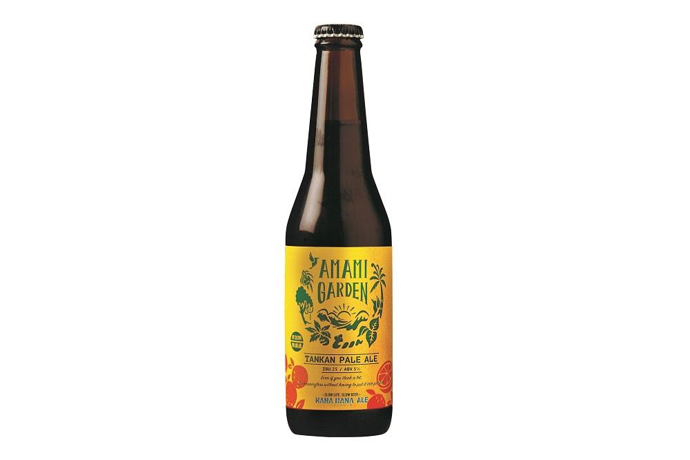 奄美群島地ビールAMAMIGARDEN TANKAN PALE ALE(アマミガーデン タンカンペールエール) 330ml 24本入り