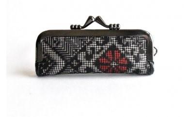 大島紬　印鑑ケース