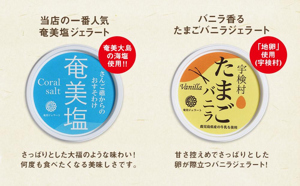 【CASTANO】奄美ジェラート　8個セット（ギフト用も可）【1】