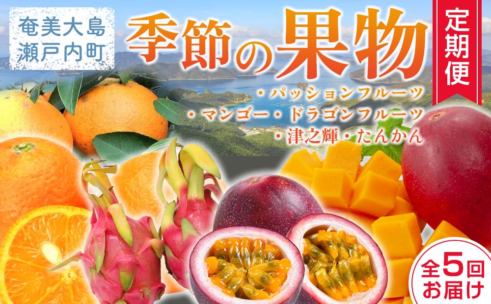 フルーツ好きな人必見!奄美大島から旬のフルーツ全5回定期便
