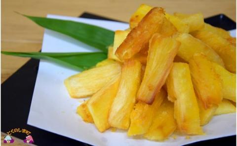 数量限定】貴重な国産キャッサバ芋使用 徳之島の”きゃっポテ”: 徳之島