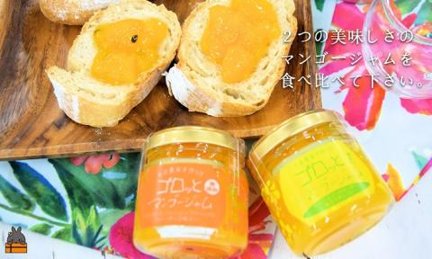 世界は美味しいに溢れている。ゴロッとマンゴージャム食べ比べ2種（160g）
