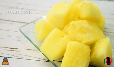 ～贅沢な果物を味わう～徳之島フローズンフルーツ（パイナップル×スイカ）