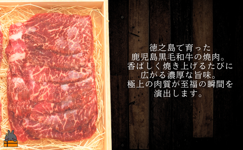 南原（はいばる）牧場 幻の徳之島牛 カルビ焼肉 300g ( 厳選 焼肉 プレミアム 高品質 鹿児島黒毛和牛 黒毛和牛 牛肉 万能 料理 徳之島 奄美 鹿児島 和牛ギャング )