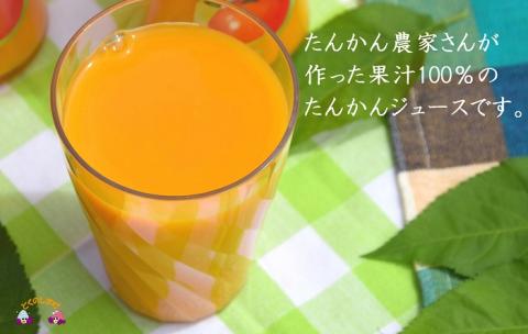【2025年収穫！】完熟の幸せな甘み！徳之島たんかんジュース（3本）  ( フルーツ ジュース 果汁 果物 柑橘 徳之島 鹿児島 濃厚 贅沢 太陽 恵み 健康 美味しい )