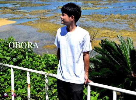 TOKUNOSHIMA発ブランド　OBORA　Tシャツ　【No Waido No Life（闘牛）：White】