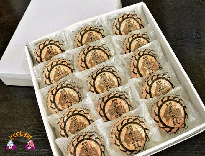徳之島産黒糖入りどら焼き闘牛太鼓