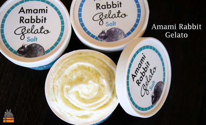 《年末（12月）お届け！》ふるさと納税限定 美ら海の塩と濃厚ミルク。アマミラビットジェラート（Salt：8個）( アイス ジェラート スイーツ ウサギ うさぎ アマミノクロウサギ 濃厚 プレゼント ギフト 限定 世界自然遺産 徳之島町 鹿児島 人気 )