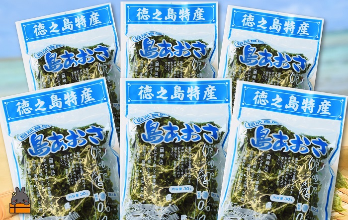 《2026年とれたて！》～煌めきの島から贈り物～徳之島産「島あおさ」（6袋）( アオサ のり 海苔 海産物 お味噌汁 食材 海 新鮮 徳之島 奄美 鹿児島 美味しい )