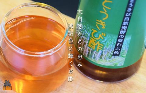 世界自然遺産「徳之島」の自然発酵“飲む”さとうきび酢（300g×1本）