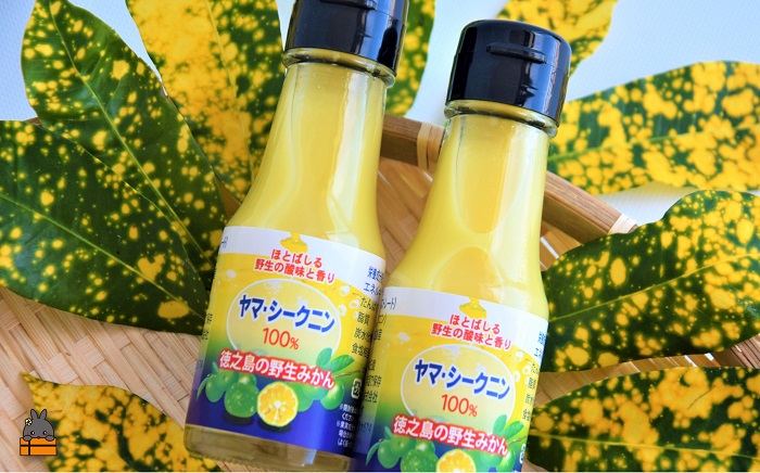 ～野生の島みかんの味～徳之島のヤマ・シークニン果汁（70ml×2本） ( 調味料 柑橘 果物 薬味 果汁 ドレッシング ドリンク ジュース ヤマシークニン 野生みかん 奄美 鹿児島 鍋 焼き魚 料理 お酒 焼酎 酸味 ダイキチ食品 )