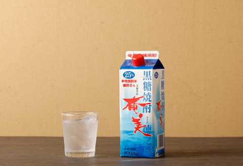 【鹿児島徳之島】黒糖焼酎 奄美 900mlパック×30本セット 計27L 25度 焼酎 お酒 紙パック