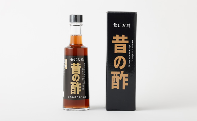 徳之島産 長寿の島・徳之島の飲むきび酢『昔の酢』300ml×2本 AS-17