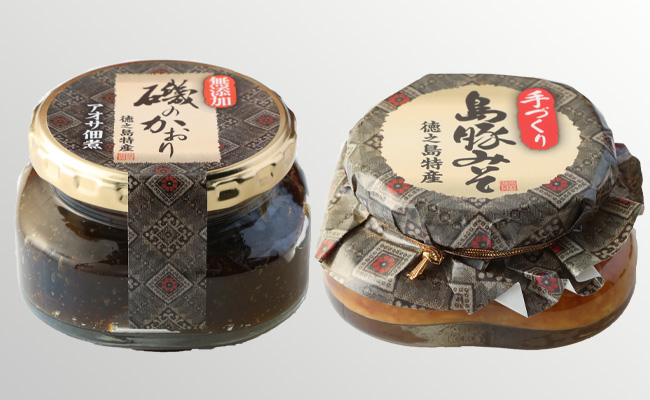 【徳之島天城町】島のあじわいセット 豚味噌 アオサ 佃煮 AT-15