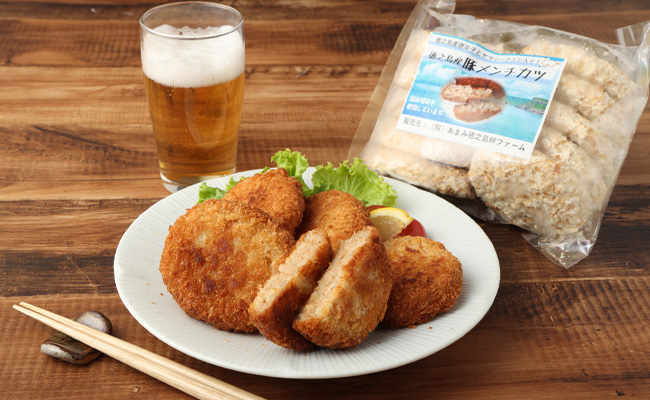 徳之島 豚メンチカツ 計20個 10個入り×2袋 豚肉 メンチカツ 唐辛子 ヤマシークニン