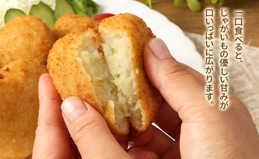 徳之島 春一番 コロッケ 10個 セット （5個×2袋） 1個当たり約60g 計約600g じゃがいも 惣菜 おかず 冷凍 鹿児島 天城町