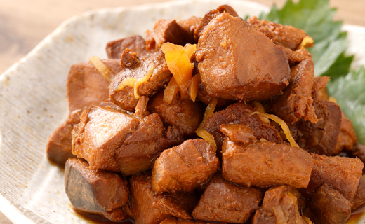 徳之島 二味角煮 5袋 （70g×5） 計350g 角煮 甘辛 かつお 鰹 シビ マグロ 魚 おつまみ 惣菜 九州 鹿児島県 天城町