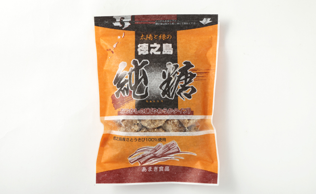 徳之島 天城町 あまぎ食品 純黒糖 8袋 1袋200g 黒糖 黒砂糖 さとうきび サトウキビ