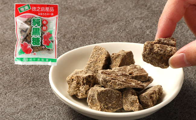 徳之島 天城町 平瀬製菓 純黒糖 720g(120g×6袋) 黒糖 お菓子