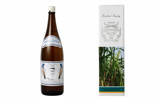 徳之島 高岡醸造 ラム酒 ルリカケスホワイト 1800ml×4本 40度 瓶 計7.2L 酒 炭酸割り ロック