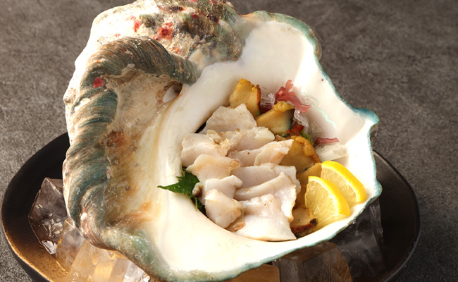 徳之島 天城町 夜光貝 ヤコウガイ 刺身用 400g 瞬間冷凍 カット済み 魚介 貝類 おつまみ