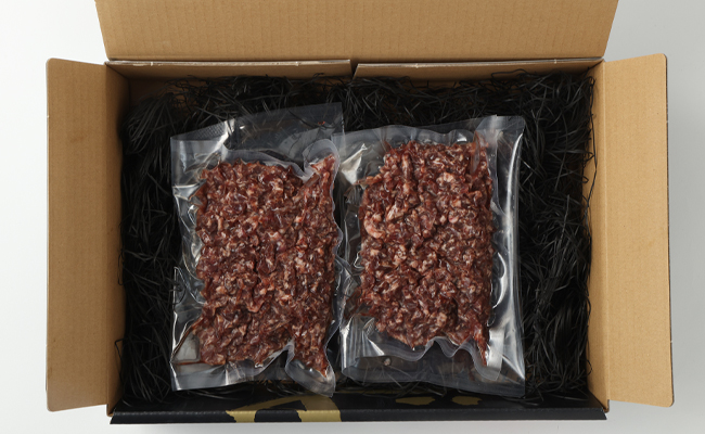 徳之島 天城町産 鹿児島育ち 鹿児島黒毛和牛 ミンチ 500g 250g×2パック