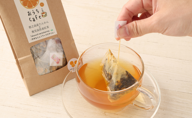 【徳之島産】 たんかん紅茶 2パックセット (4g×5包)×2パック タンカン 紅茶 ティーパック C-14