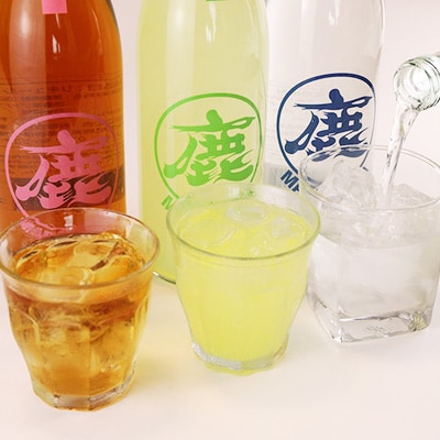 マルシカ　焼酎・リキュール3本セット　各720ml