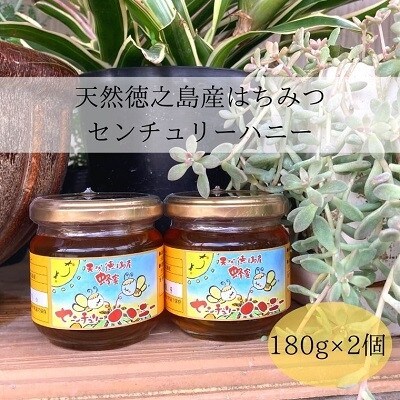 天然徳之島産はちみつ「センチュリーハニー」180g×2個