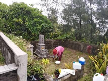 お墓の清掃・墓参り代行サービス（１基）12回利用券