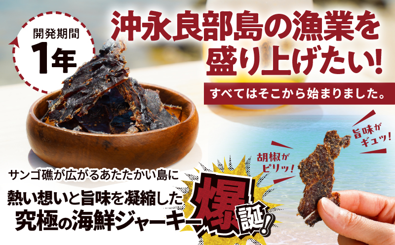 素潜り漁師マサル監修「マグロのジャーキー」30g×3袋　W062-009u